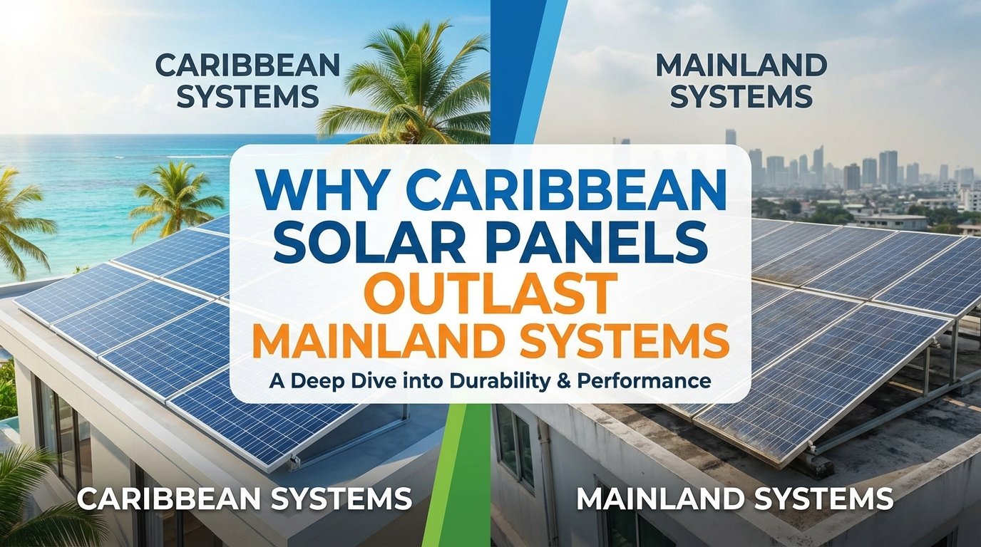 Why Caribbean Solar Panels Outlast Mainland Systems
