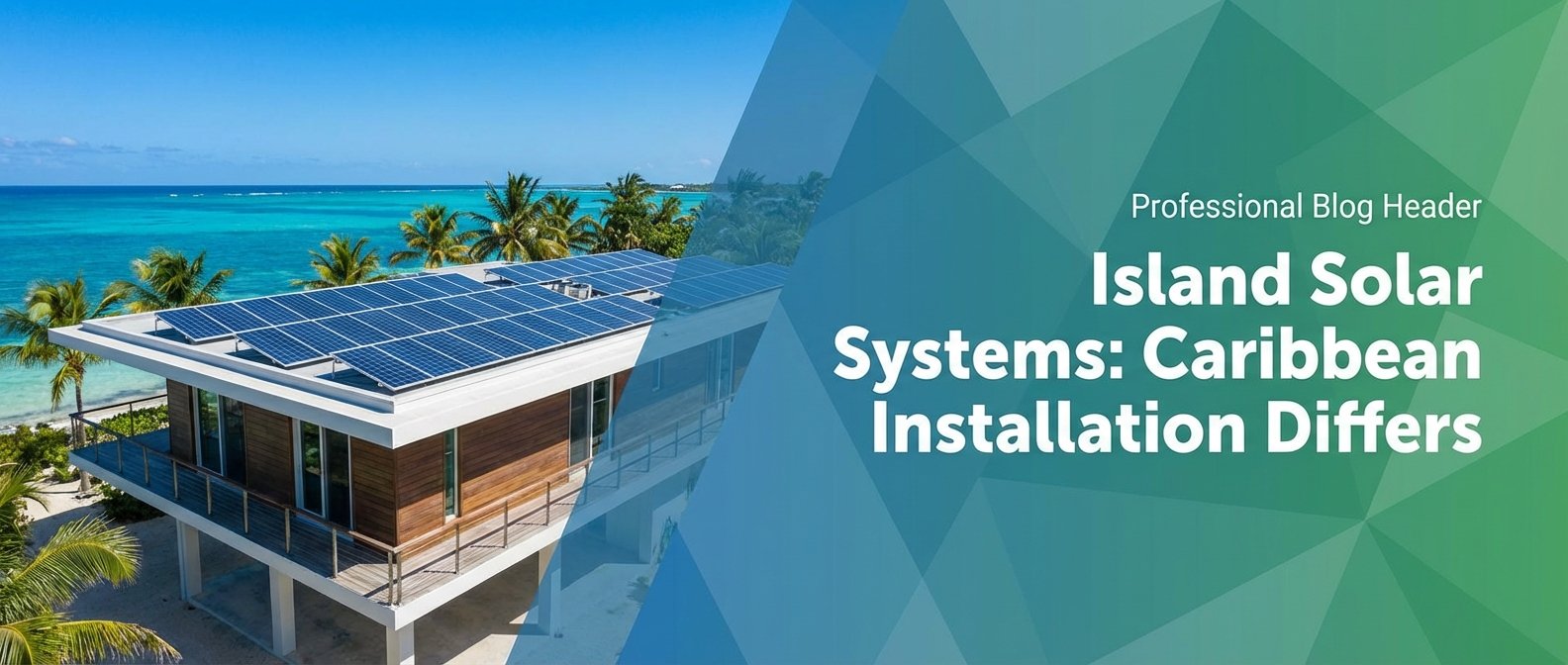 Island Solar Systems: Caribbean Installation Differs