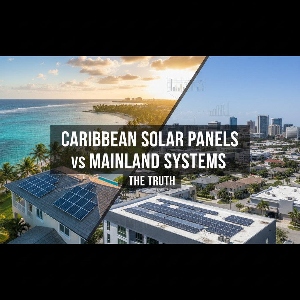 Caribbean Solar Panels vs Mainland Systems: The Truth