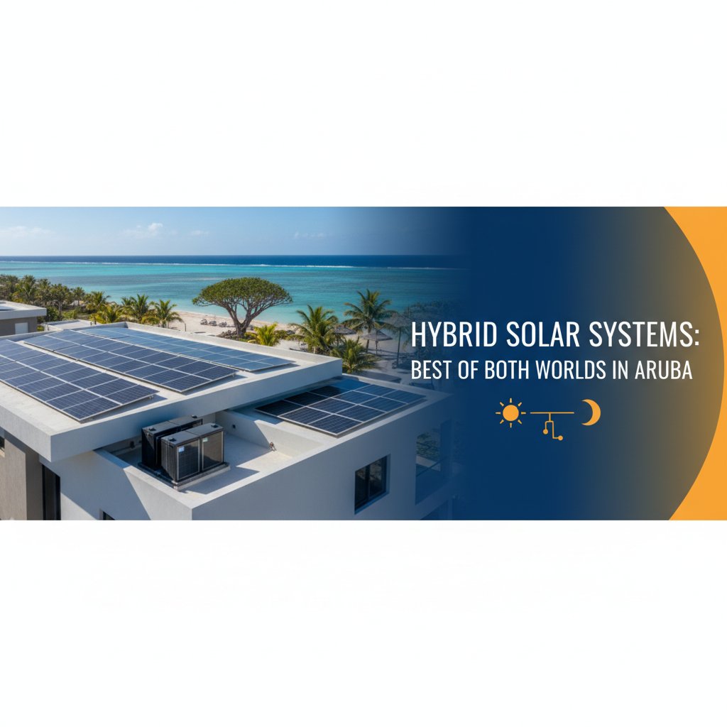 Hybrid Solar Systems: Best of Both Worlds in Aruba