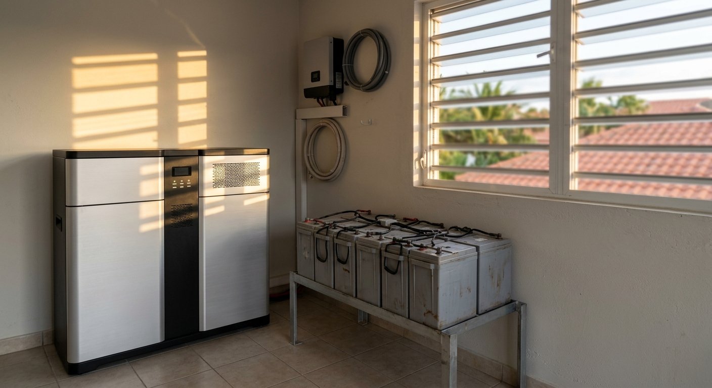 Lithium vs Lead-Acid: Best Solar Battery for Aruba