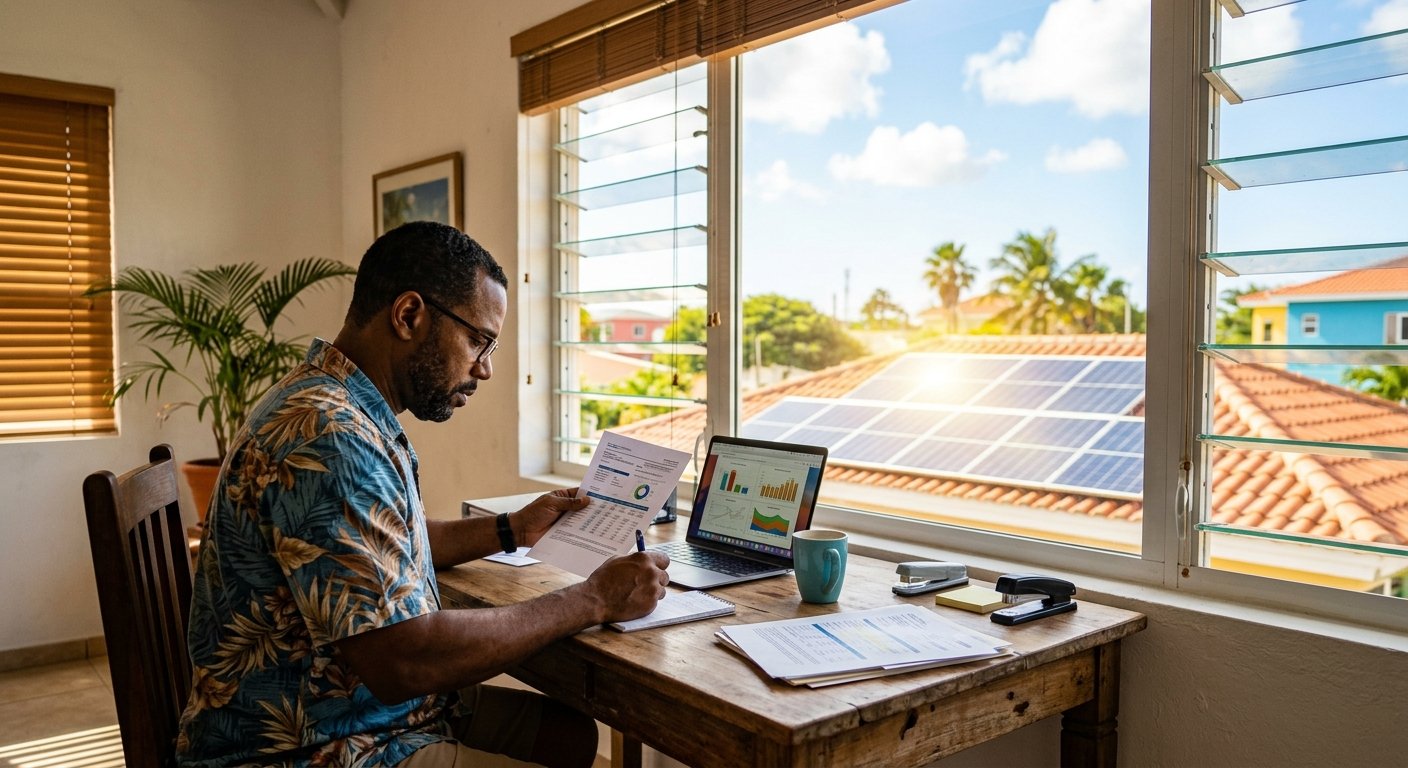 How to Read Your Aruba Electricity Bill Before Going Solar