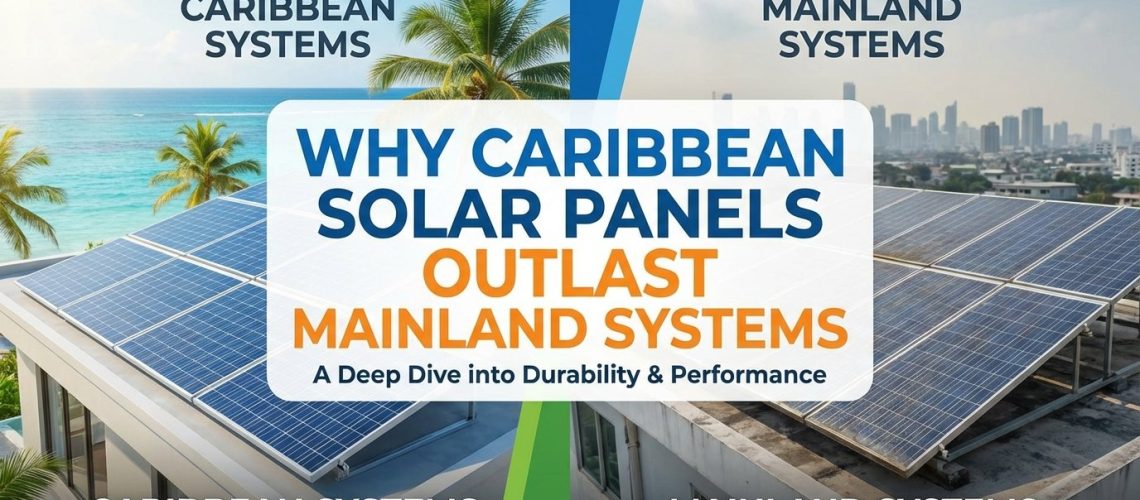 Why Caribbean Solar Panels Outlast Mainland Systems