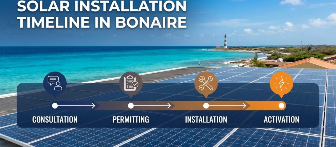 Solar Installation Timeline in Bonaire