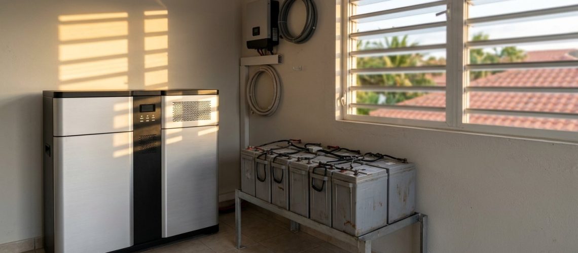 Lithium vs Lead-Acid: Best Solar Battery for Aruba